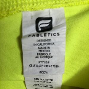 Fabletics Size S Lemon Bottoms